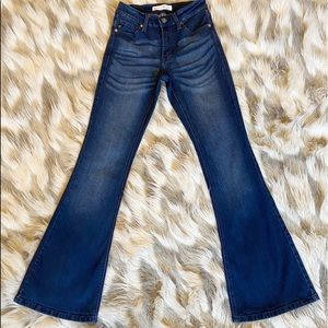 Kancan petite flare jeans